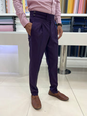 Purple Gurkha pant