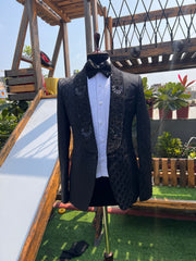 Black cerimonial tuxedo BY ZUBER STYLO