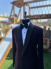 Wine Tuxedo with handwork