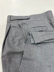 Elevate Your Wardrobe with Steel Grey Gurkha Pants by ZUBER STYLO