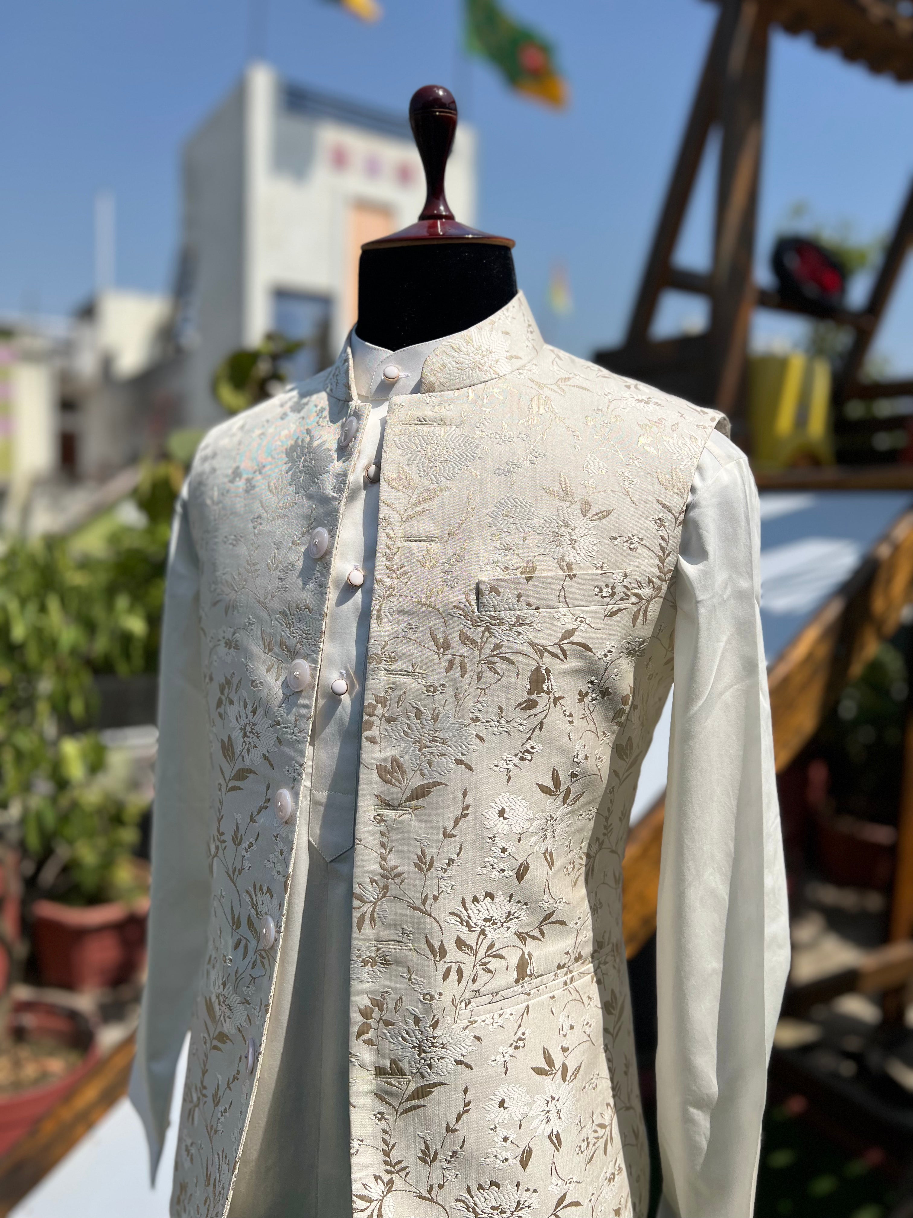 Ivory Nehru jacket