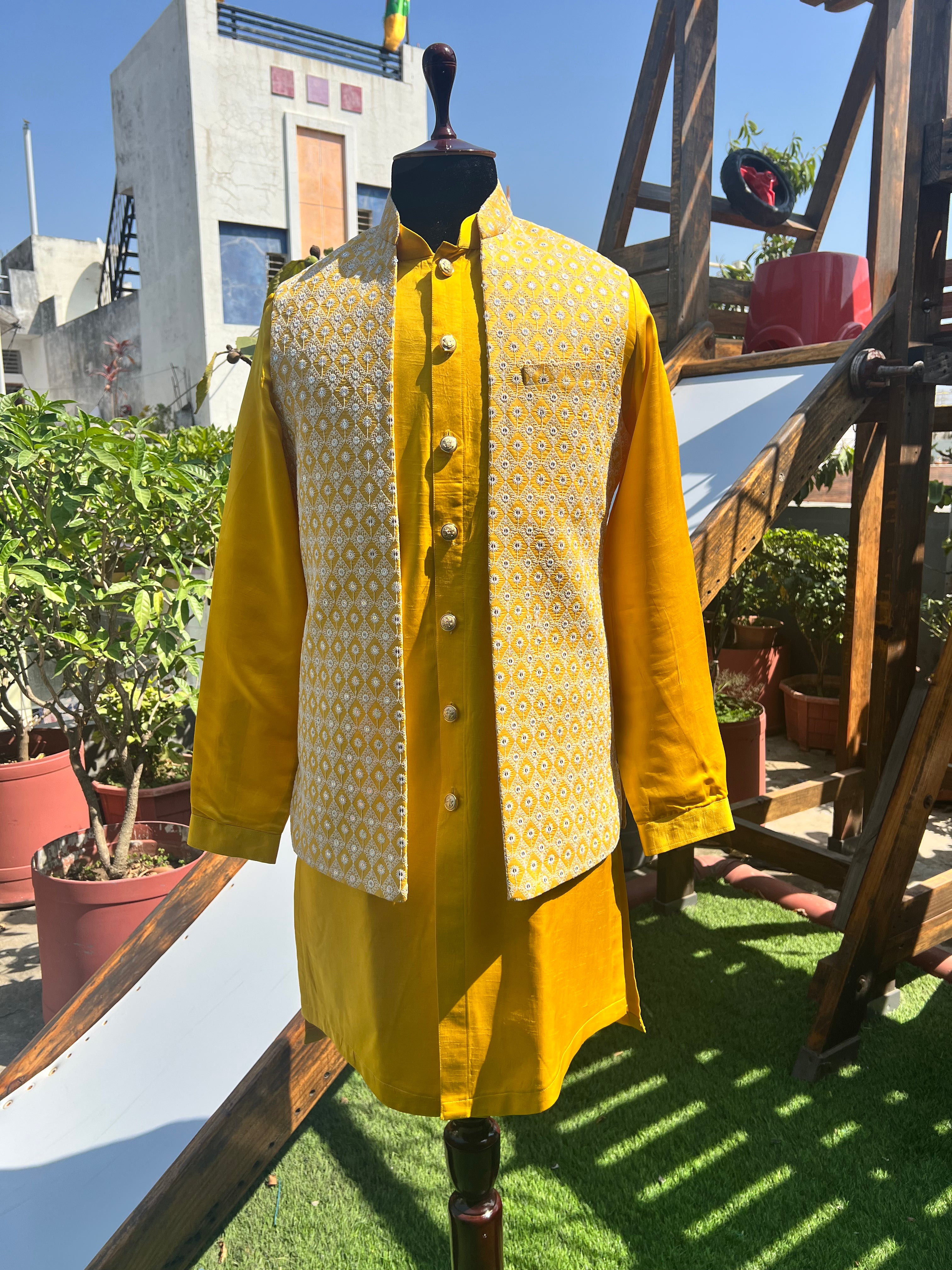 Nehru jacket by zuber stylo